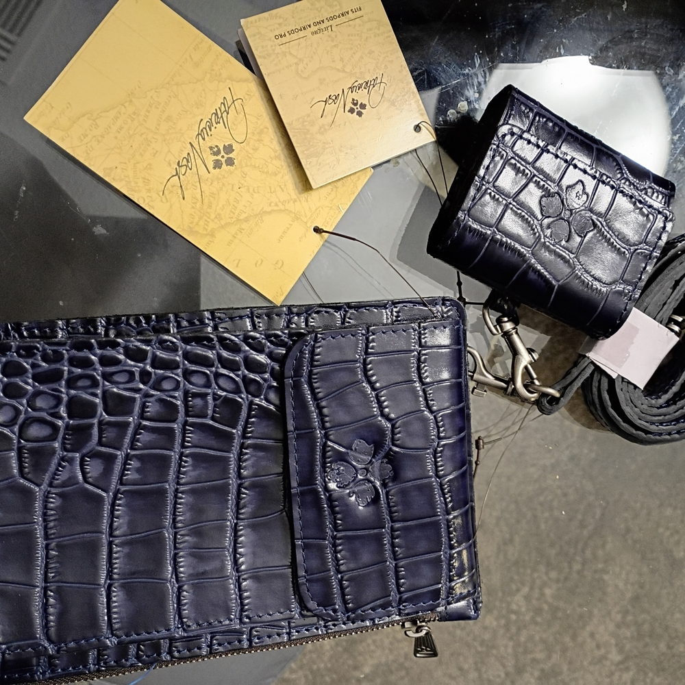 Patricia Nash Blue Leather Women Bag - Picture 2 of 8